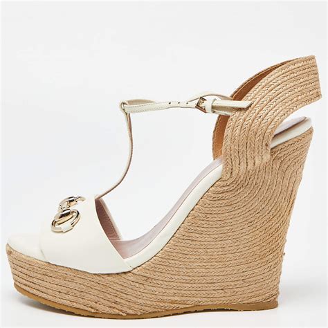 gucci wedges horsebit|gucci horsebit sandals for women.